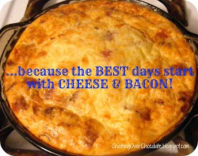 cheese and bacon quiche