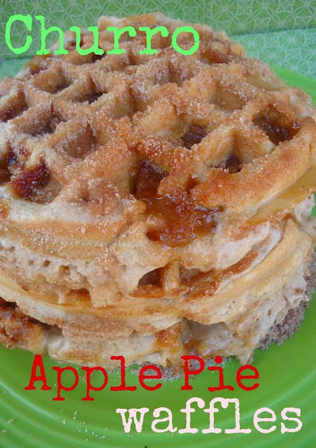 apple pie waffles