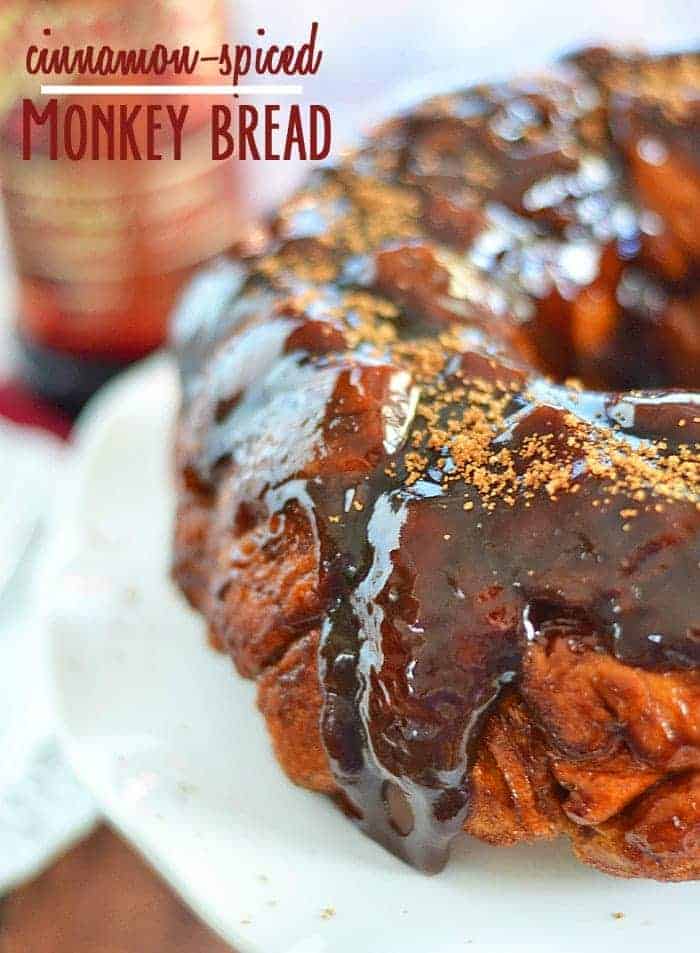 This Cinnamon-Spiced Monkey Bread with a Kahlúa-caramelized glaze is sure to be a hit during your holiday festivities. Bonus? It's super simple! #KahluaSpirit #PinItToWinIt