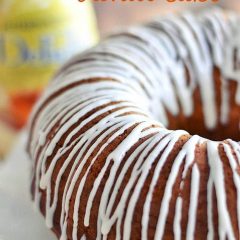 Pumpkin Spice Bundt Cake - adding pumpkin puree and evaporated milk is an easy way to jazz up a plain old spice cake mix! Comes together in a flash and tastes like homemade!