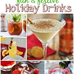 Over 75 Fun and Festive Holiday Drinks at www.kitchenmeetsgirl.com