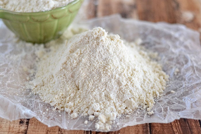 Skip the box mixes and keep this Homemade Baking Mix on hand instead. With this basic baking mix you can make quick, tasty homemade biscuits in minutes—or use it in any recipe that calls for biscuit mix.