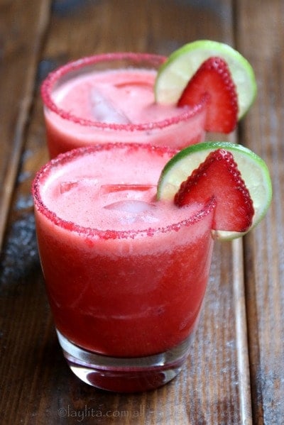 Strawberry Margaritas 